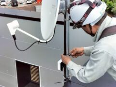 テレビアンテナ新設工事